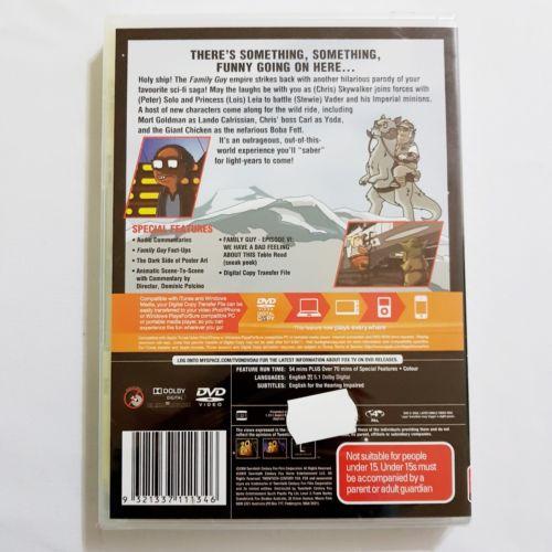 Family Guy: Something Darkside DVD Limited Edition Star Wars Parody Exclusive - 1000 Things Australia