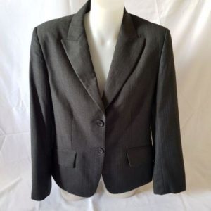 SHEIKE Women;s Black Pinstripe Blazer Suit Formal Business Corporate Work Attire - 1000 Things Australia