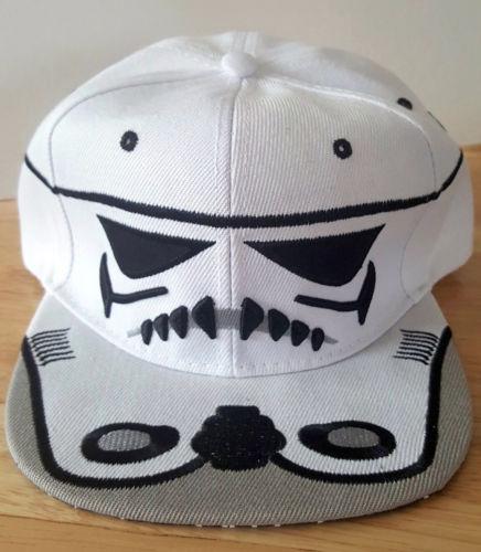 Stormtrooper White Adjustable Snapback Kids Cap - 1000 Things Australia