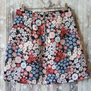 ZARA Floral A-Line Skirt - 1000 Things Australia