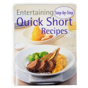 Entertaining Quick Short Recipes Cooking Book 2008 Australian - 1000 Things Australia