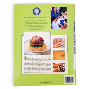 Entertaining Quick Short Recipes Cooking Book 2008 Australian - 1000 Things Australia
