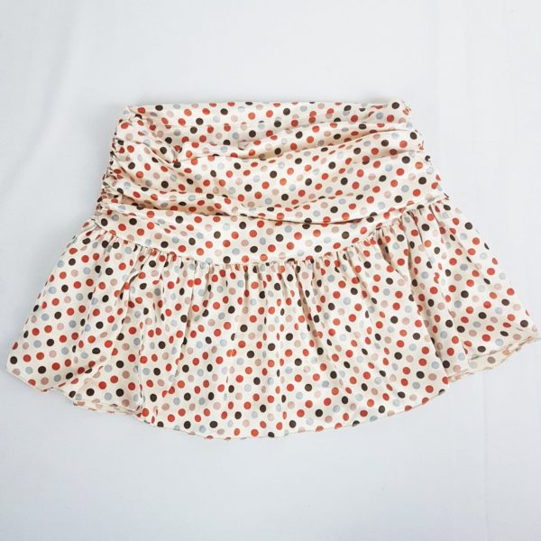 ONE TEASPOON White Polka Dot Bubble Skirt - 1000 Things Australia
