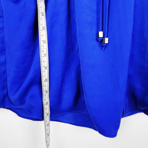 PORTMANS Royal Blue Sleeveless Women's Drawstring Sheath Dress Ladies Workwear
