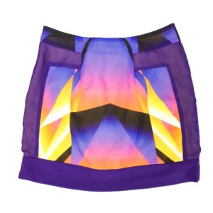 PILGRIM Floyd Multi-Coloured Abstract Women's Mini Skirt - 1000 Things Australia