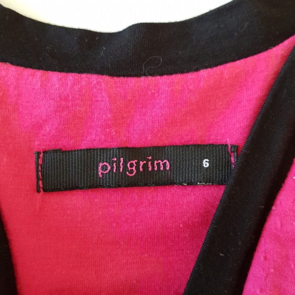 PILGRIM Hot Pink & Black Detail Summer Top - 1000 Things Australia