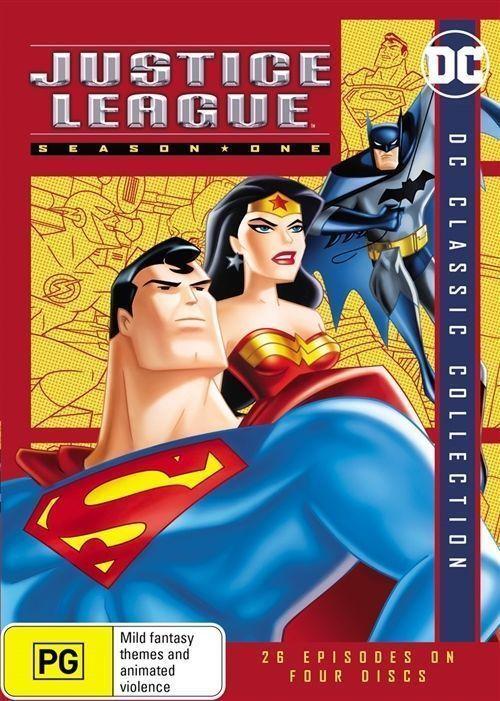 Justice League: Season 1 (DVD, 2016, 4-Disc Set) - 1000 Things Australia