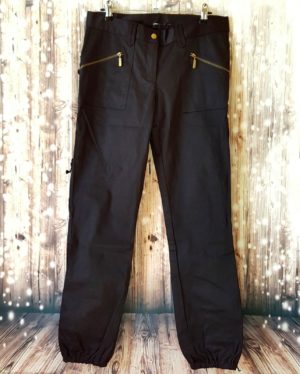 EVENTS Black Slim Casual Women's Tapered Pants - 1000 Things Australia