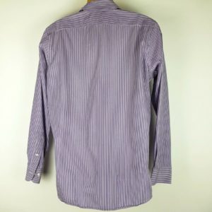 LAUREN By Ralph Lauren Purple Striped Polo Shirt - 1000 Things Australia
