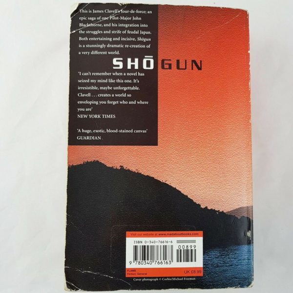 Shogun: The First Novel of the Asian saga by James Clavell (Paperback, 1999) Book - 1000 Things Australia