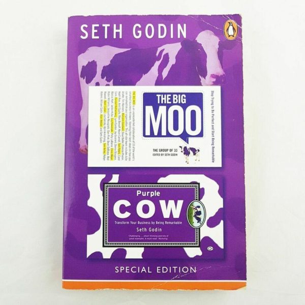 Seth Godin Purple Cow: Transform Your Business By Being Remarkable Book - 1000 Things Australia
