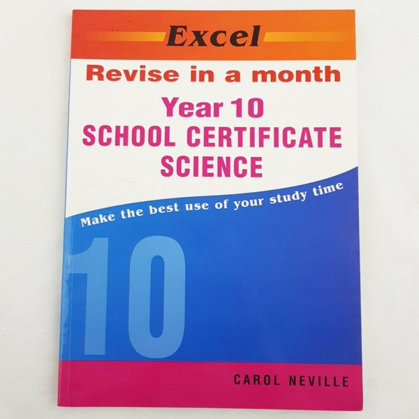 Excel Revise in a Month School Certificate Science by C. Neville Textbook - 1000 Things Australia