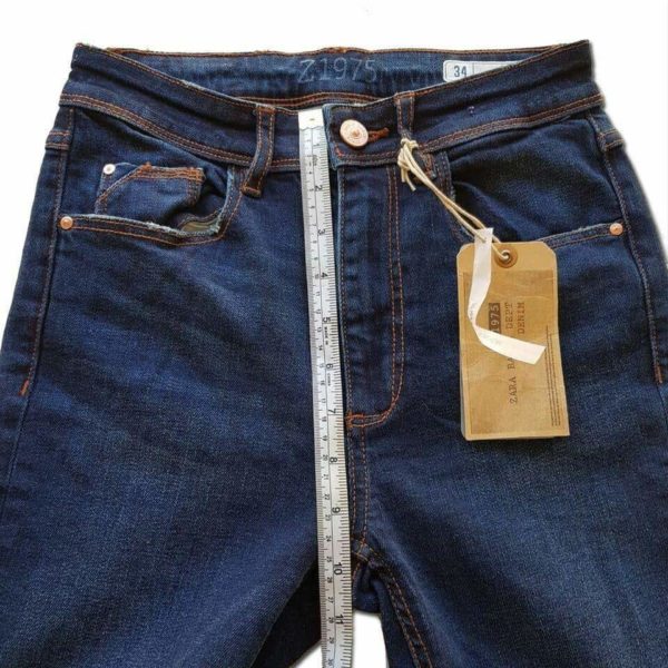 ZARA Blue High Rise Skinny Jeans - 1000 Things Australia