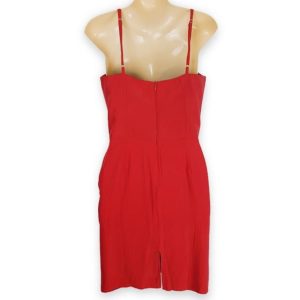 VERY VERY Red Spaghetti Strap Sheath Dress - 1000 Things Australia