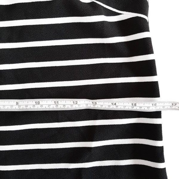 SASS Stephie Black & White Stripe Halter Top - 1000 Things Australia