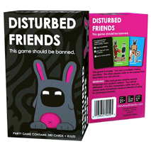 Disturbed Friends Card Game - 1000 Things Australia
