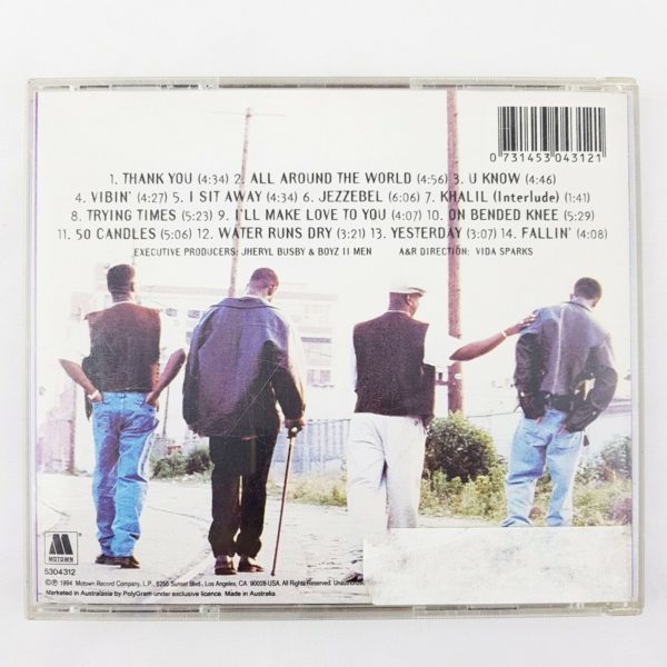 II Boyz II Men (CD Sep-1994, Island) Boyz 2 Men Album 90s RNB R&B On Bended Knee - 1000 Things Australia