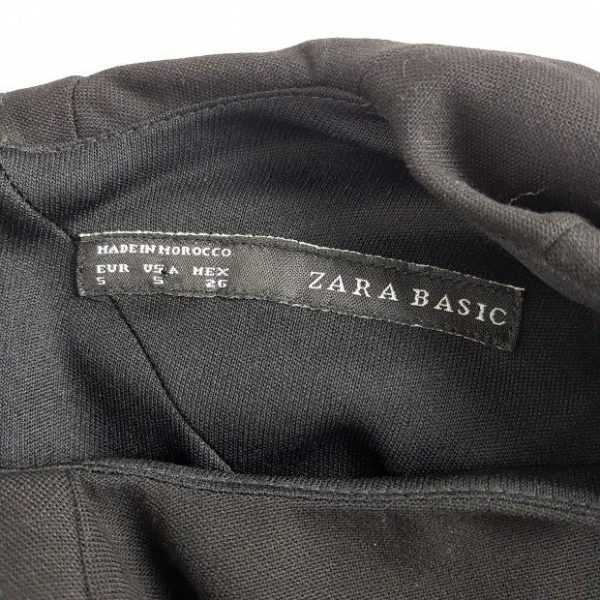 ZARA Little Black Pencil Sleeveless Women's Midi Dress - 1000 Things Australia