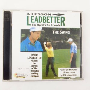 GOLF A Lesson With David Leadbetter The Swing VCD Instructional Video CD 90min - 1000 Things Australia