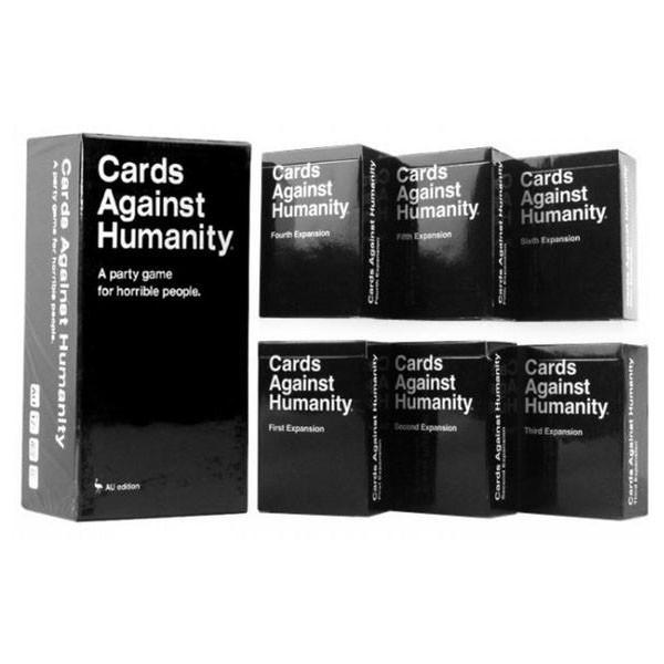 Cards Against Humanity Australian Edition Base Set + 1-6 Expansion Packs