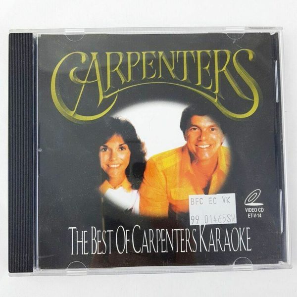 carpenters the best of carpenters karaoke video cd 403017