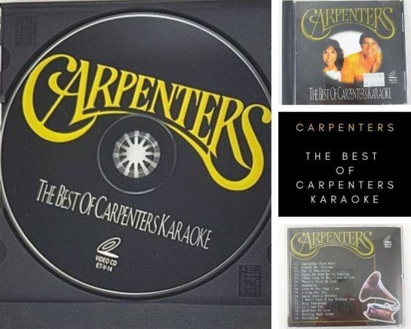 carpenters the best of carpenters karaoke video cd 737124