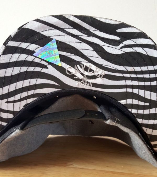 cayler sons multi coloured zebra adjustable snapback cap 958578