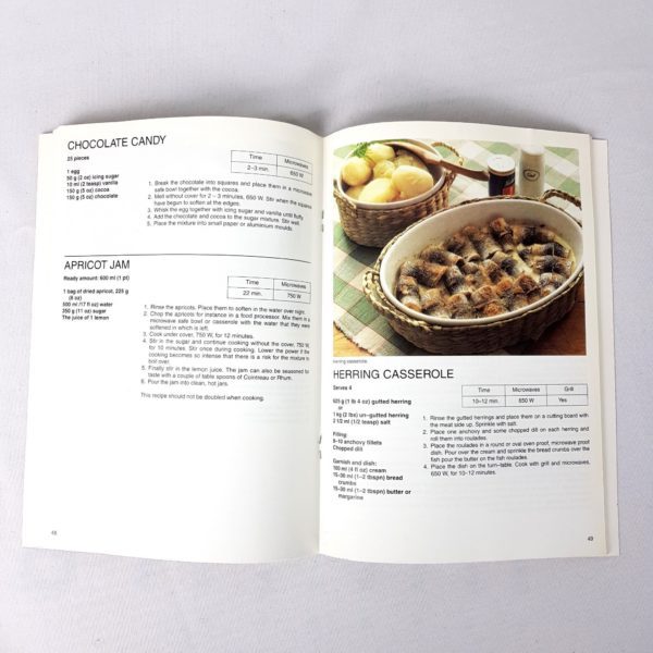 Cookbook for Microwave Oven Grill, Crisp and Forced Air Recipe By WH Sweden - 1000 Things Australia