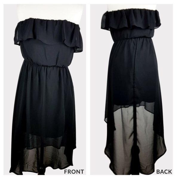 FOREVER 21 Black Strapless Casual Summer Dress - 1000 Things Australia