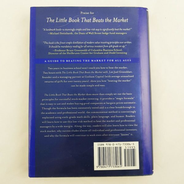 Joel Greenblatt The Little Book That Beats the Market - 1000 Things Australia