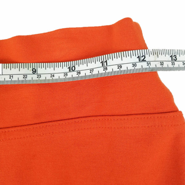 REVIEW Women's Bright Orange Bodycon Midi Pencil Straight Skirt Workwear Office