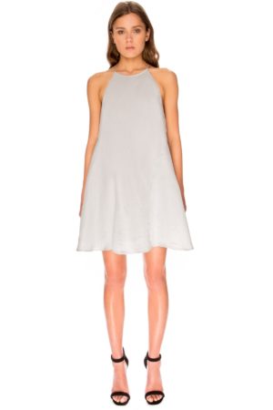 KEEPSAKE THE LABEL With You Pale Grey A-Line Dress - 1000 Things Australia
