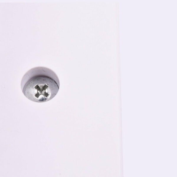 Pet Door For Small Cats Dogs Animals Door Flap Entry/Exit Gate 4-Way Lock White